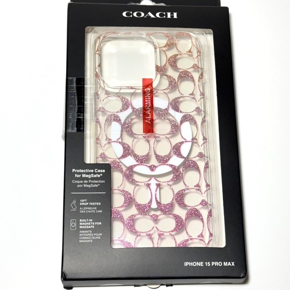 COACH iPhone 15 Pro Max Case - Picture 1 of 5